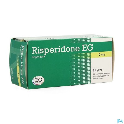 Risperidone EG Tabl 100 X 2 Mg