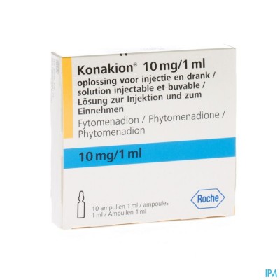 Konakion Amp 10 X 1ml/10mg