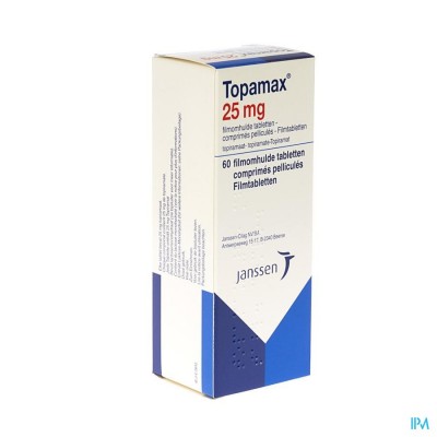 Topamax Tabl 60 X 25mg