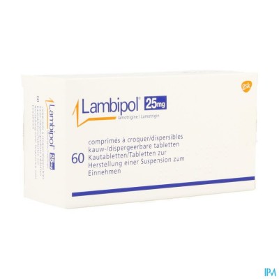 Lambipol 25mg Disp Tabl 60