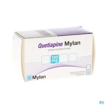 Quetiapine Viatris 100mg Filmomh Tabl 100