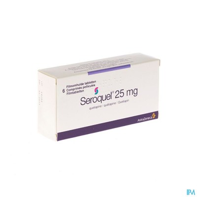 Seroquel 25 Comp 6 X 25mg