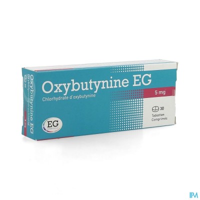 Oxybutynine EG          Tabl 30X5Mg