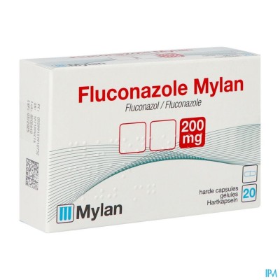 Fluconazole Viatris 200mg Caps 20