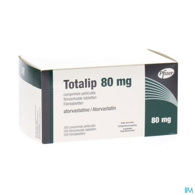 Totalip 80mg Filmomh Tabl 100