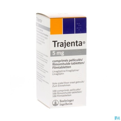 Trajenta 5mg Comp 100