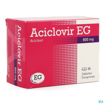 Aciclovir EG 800      Tabl 35X800Mg