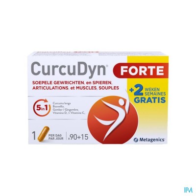 Curcudyn Forte Caps 90+15 27052 Metagenics