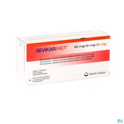 Sevikar Hct 40mg/10mg/25mg Filmomh Tabl 98