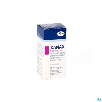 Xanax Gutt 0,75mg/ml 20ml