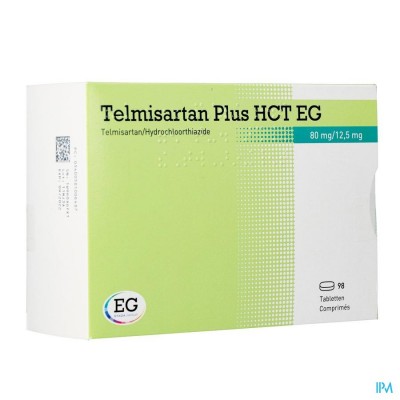 Telmisartan Plus Hct EG 80Mg/12,5 Mg Tabl  98