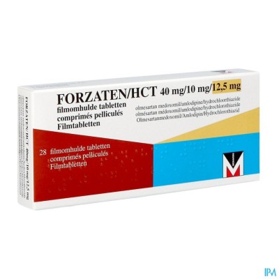 Forzaten/hct 40mg/10mg/12,5mg Filmomh Tabl 28