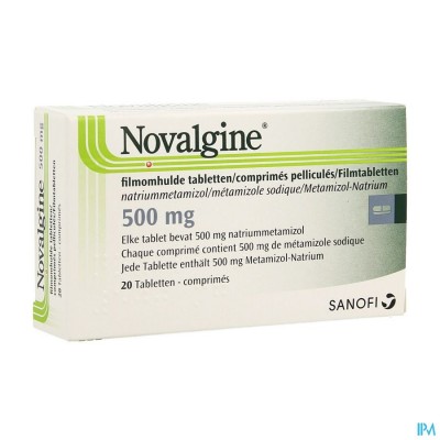 Novalgine Comp. Oblong 20 X 500mg