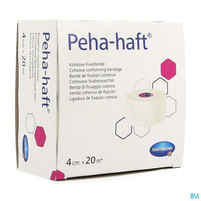 Peha-haft Latexfree 4cmx20m 1 P/s