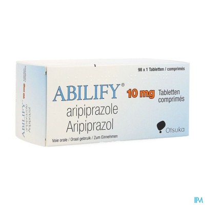 Abilify 10mg Pi Pharma Comp 98 X 10mg Pip