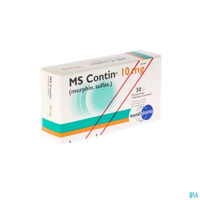 Ms Contin Comp 30x 10mg