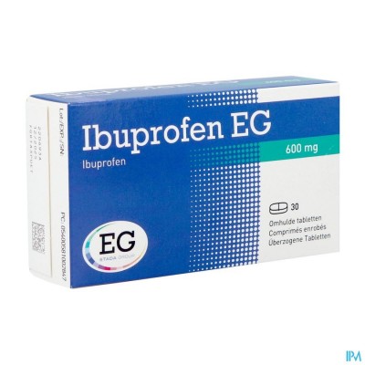 Ibuprofen EG 600 Mg Filmomh Tabl  30 X 600 Mg