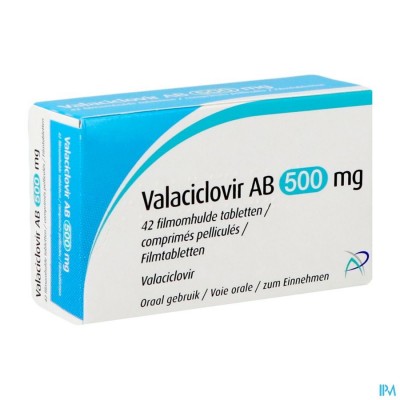 Valaciclovir Ab 500mg Tabl 42x500mg