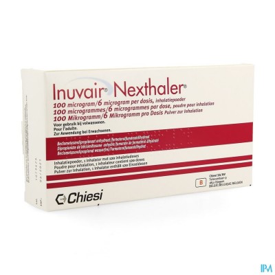 Inuvair 100/6mcg Nexthaler Doses 1x120