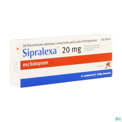 Sipralexa 20mg Tabl 28 X 20mg