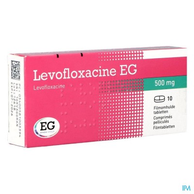 Levofloxacine EG 500Mg Tabl Filmomh 10X500Mg