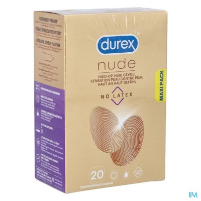 Durex Nude No Latex Condooms 20