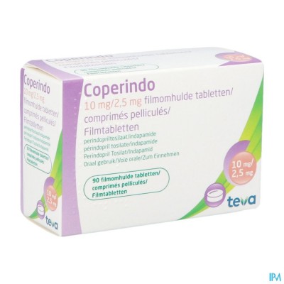 Coperindo 10mg/2,5mg Filmomh Tabl 90