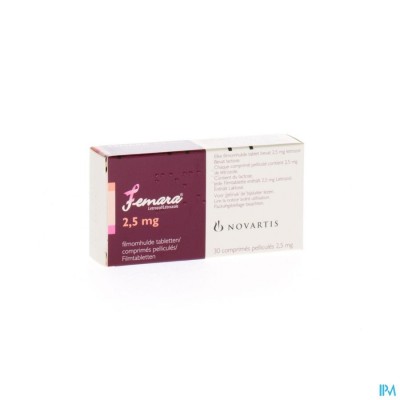 Femara Tabl 30 X 2,5mg