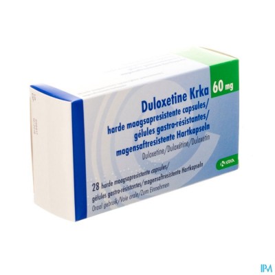 Duloxetine Krka 60mg Maagsapresist.caps 28 X 60mg