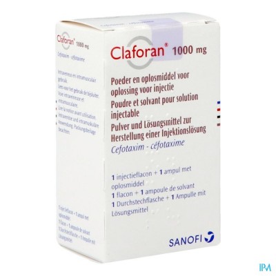 Claforan Fl Iv/im 1 X 1g + Solv