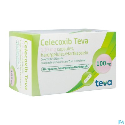 Celecoxib 100mg Teva Caps 90