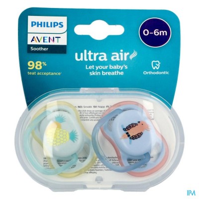 Philips Avent Fopspeen +0m Air Ananas