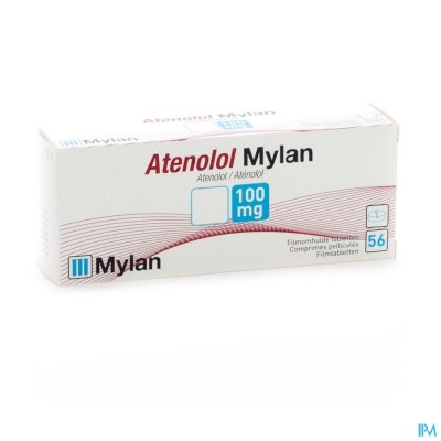 Atenolol Viatris 100mg Tabl 56