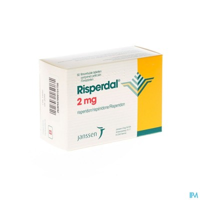 Risperdal 2mg Pi Pharma Comp 60 X 2mg Pip