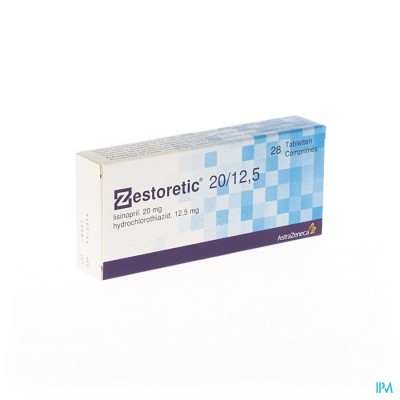 Zestoretic Comp 28 X 20mg/12,5mg