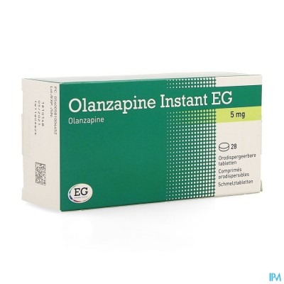 Olanzapine Instant 5Mg EG Tabl Orodisp 28X 5Mg