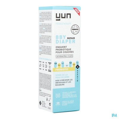 Yun Bby Probiotic Repair Luierzalf Z/parfum 75ml