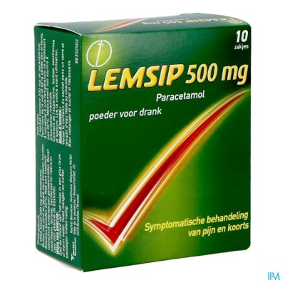 Lemsip Lemon 500 Sach Zakjes 10
