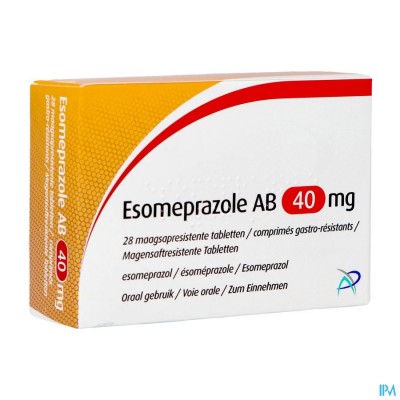 Esomeprazole Ab 40mg Comp Harde Maagsapr 28