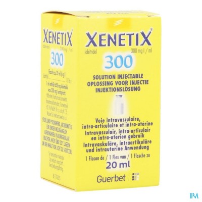 XENETIX SOL INJ 300 MG/1 ML 20 ML