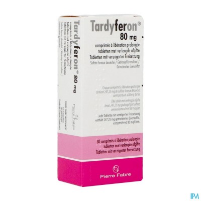 Tardyferon 80mg Filmomh Tabl 30