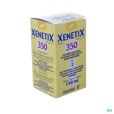 XENETIX SOL INJ 350 MG/1 ML 150 ML