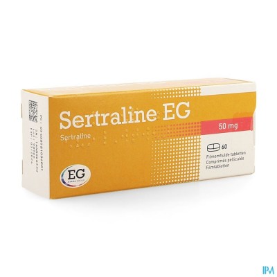 Sertraline EG  50Mg Tabl 60X50Mg