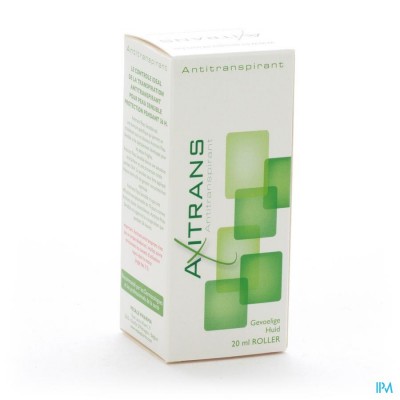 Axitrans Roller Gevoelige Huid A/transpirant 20ml