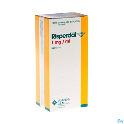 Risperdal 1mg/ml Opl Voor Oraal Gebruik 100ml Pip