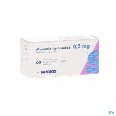 Moxonidine Sandoz Comp 60 X 0,2mg