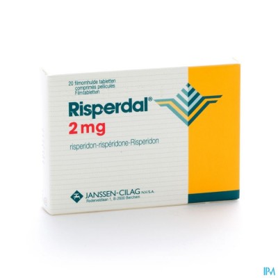 Risperdal Comp Pell 20 X 2mg