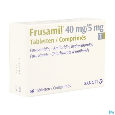 Frusamil Comp 56 X 40mg/5mg