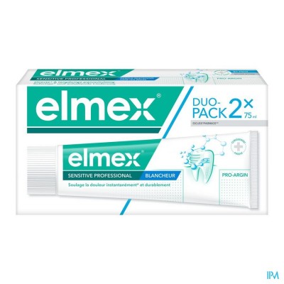 ELMEX® SENSITIVE PROFESSIONAL GENTLE WHITENING TUBE 2X75ML -1.50€