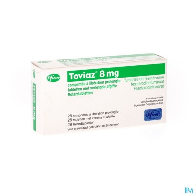 Toviaz 8mg Comp Verlengde Afgifte 28 X 8mg